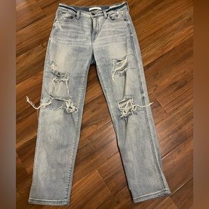 Blue Boyfriend Jeans